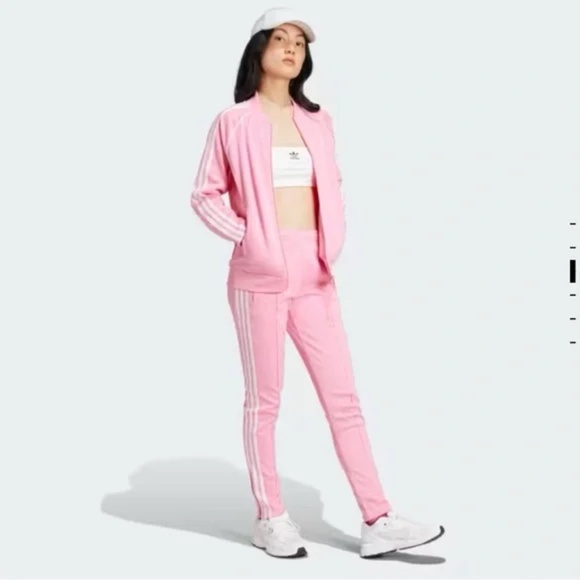 Adidas Adicolor Classics SST Track Pink Set Jacket & Pants Size S - Picture 8 of 15